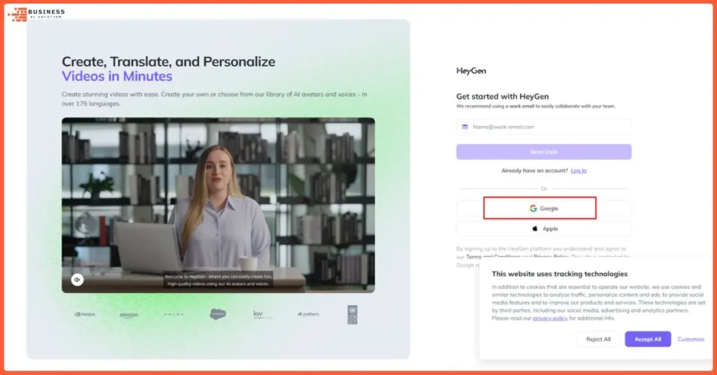 Get started with HeyGen