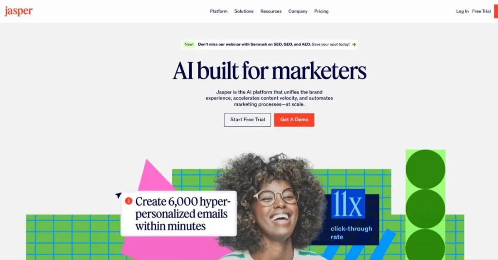 Jasper AI Content Writing Tools